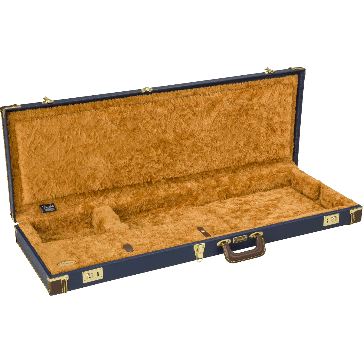 Fender 099-6106-302 Classic Series Wood Case Strat/Tele, Navy Blue - Image 4