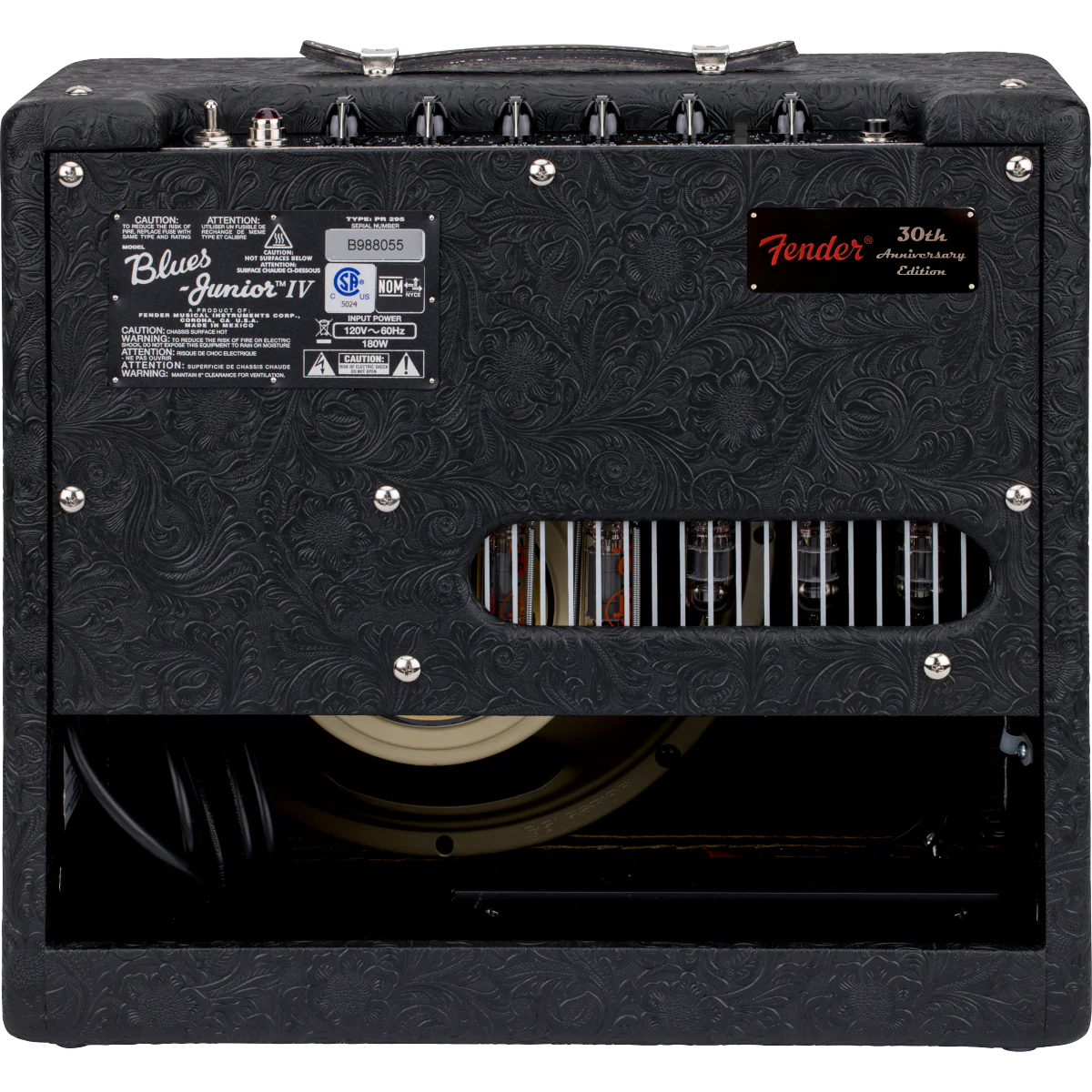 Fender 223-1500-030 LTD Blues Jr IV 30th Anniversary, Black Western - Image 2