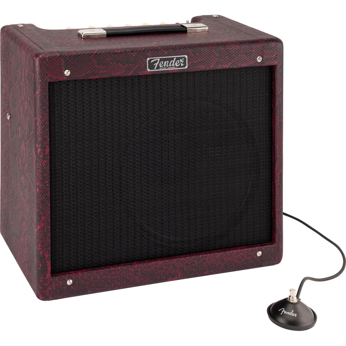 Fender 223-1500-097 FSR Blues Jr IV, Eminence Texas Heat, Red Snakeskin/Black - Image 4