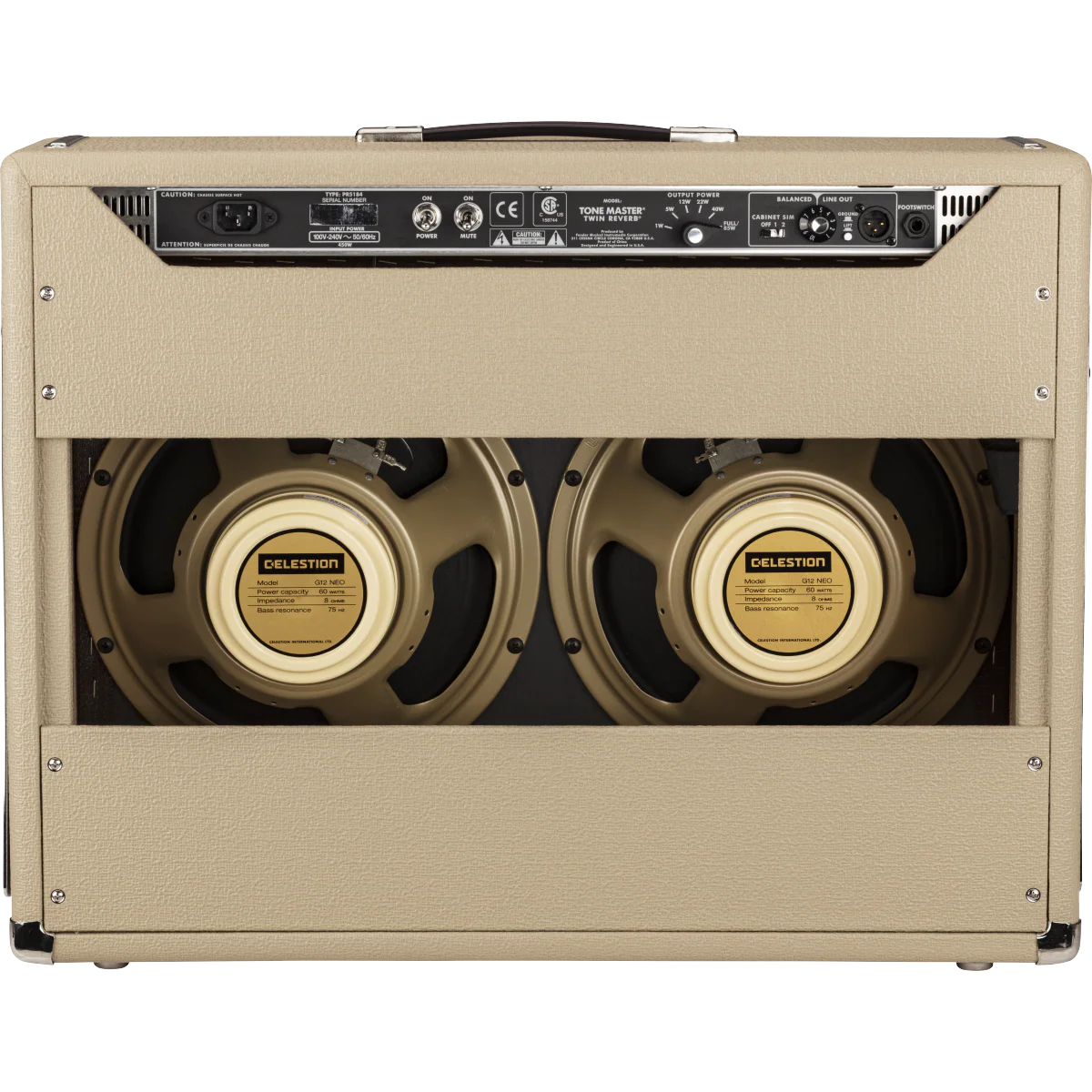 Fender 227-4200-982 Tone Master Twin Reverb, Blonde - Image 2