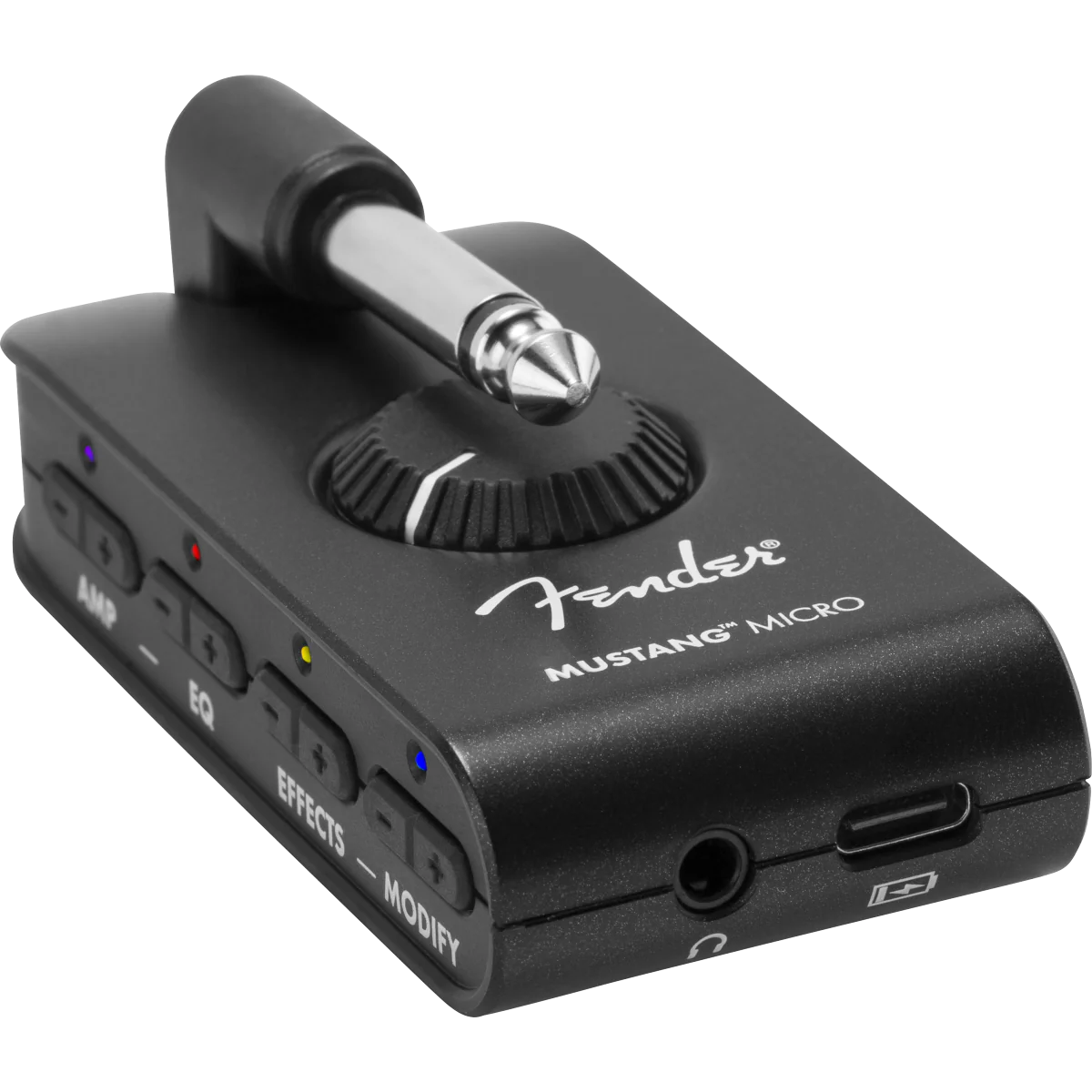 Fender 231-1300-000 Mustang Micro Headphone Guitar Amplifier w/ Effects - Image 2