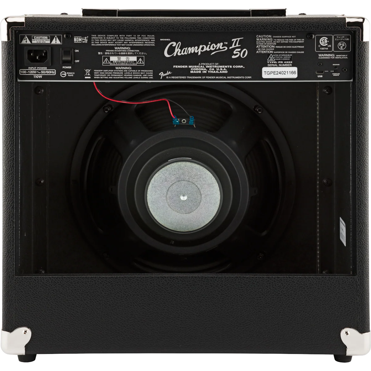 Fender 233-0800-000 Champion II 50 Guitar Amp - Image 2