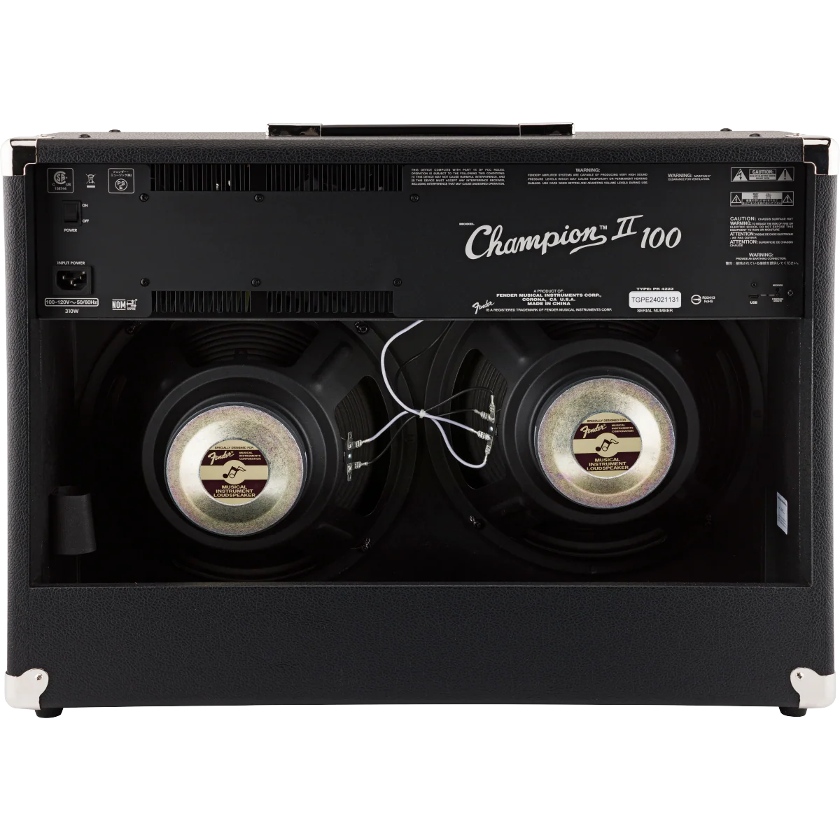Fender 233-0900-000 Champion II 100 Guitar Amp - Image 2