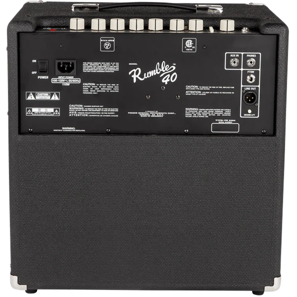 Fender 237-0300-000 Rumble 40 v3 - Image 2