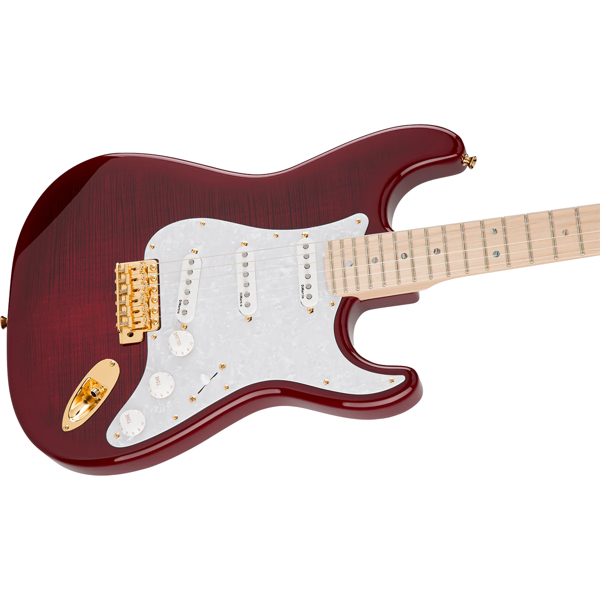 Fender 525-8090-328 Richie Kotzen MIJ Strat, Transparent Red Burst - Image 3