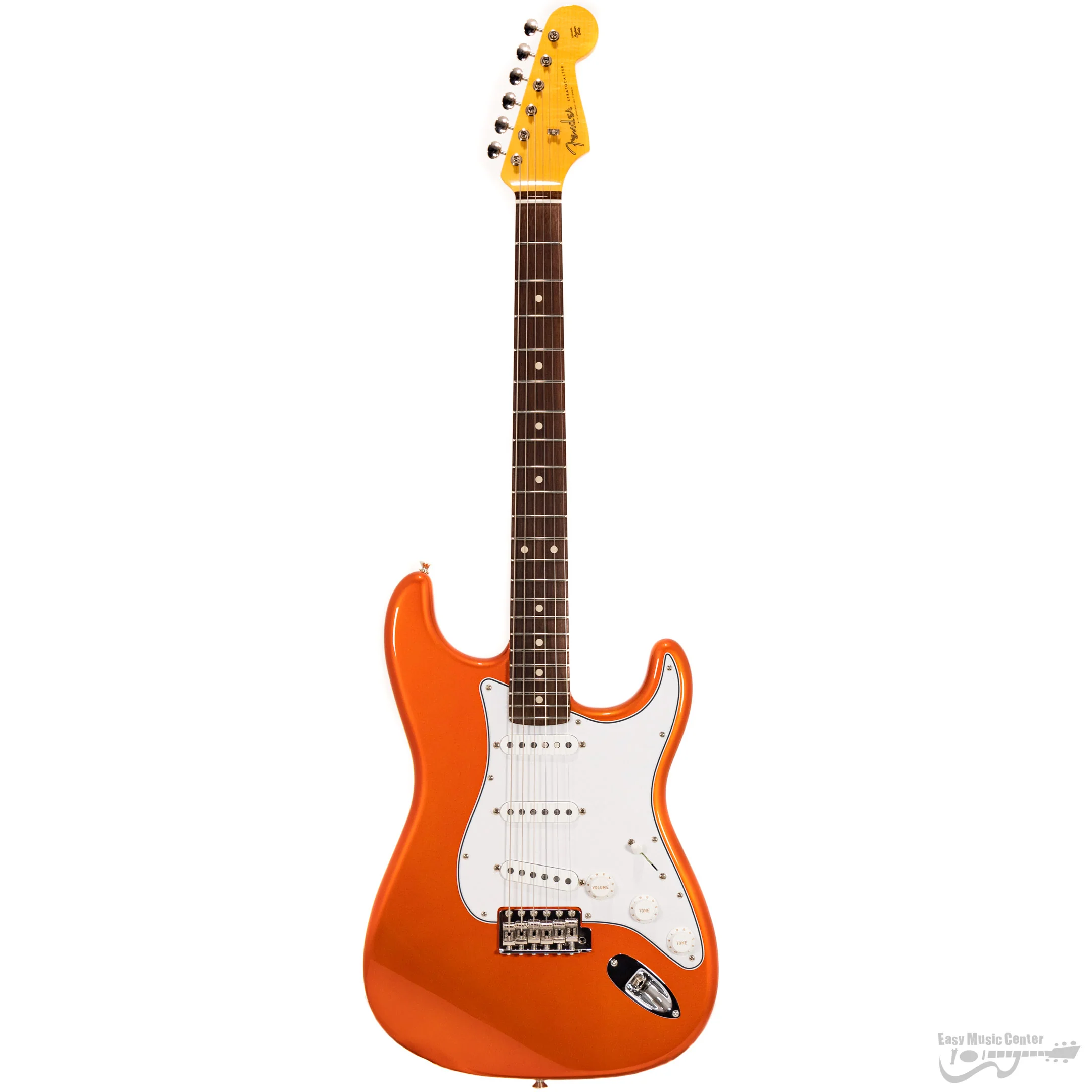 Fender 923-2000-645 Custom Shop Strat, 1961 Strat NOS, AAA Rosewood Fingerboard - Candy Tangerine - (#CZ559589)