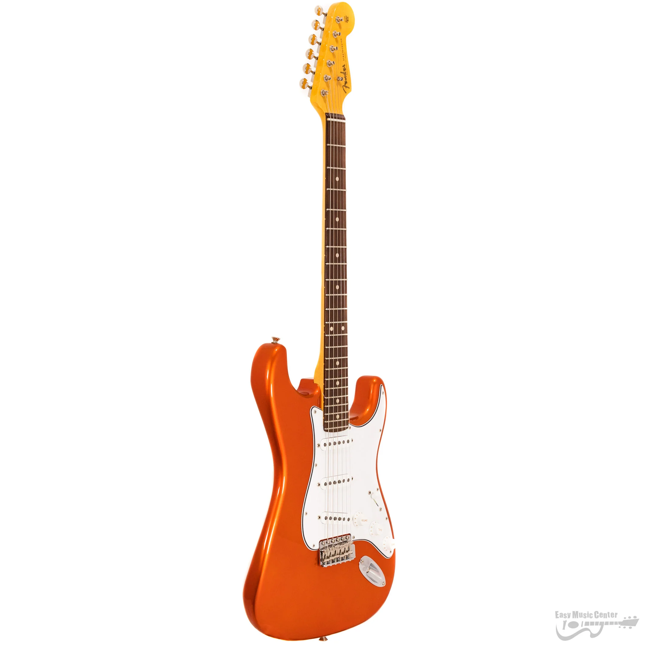 Fender 923-2000-645 Custom Shop Strat, 1961 Strat NOS, AAA Rosewood Fingerboard - Candy Tangerine - (#CZ559589) - Image 3