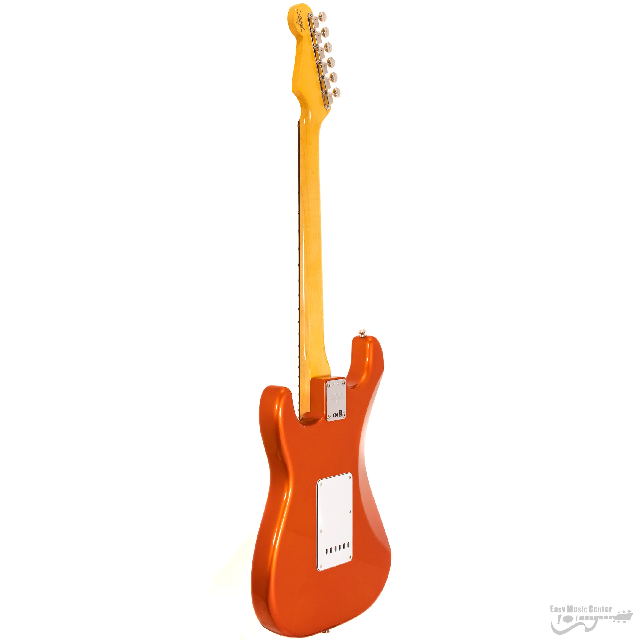 Fender 923-2000-645 Custom Shop Strat, 1961 Strat NOS, AAA Rosewood Fingerboard - Candy Tangerine - (#CZ559589) - Image 7