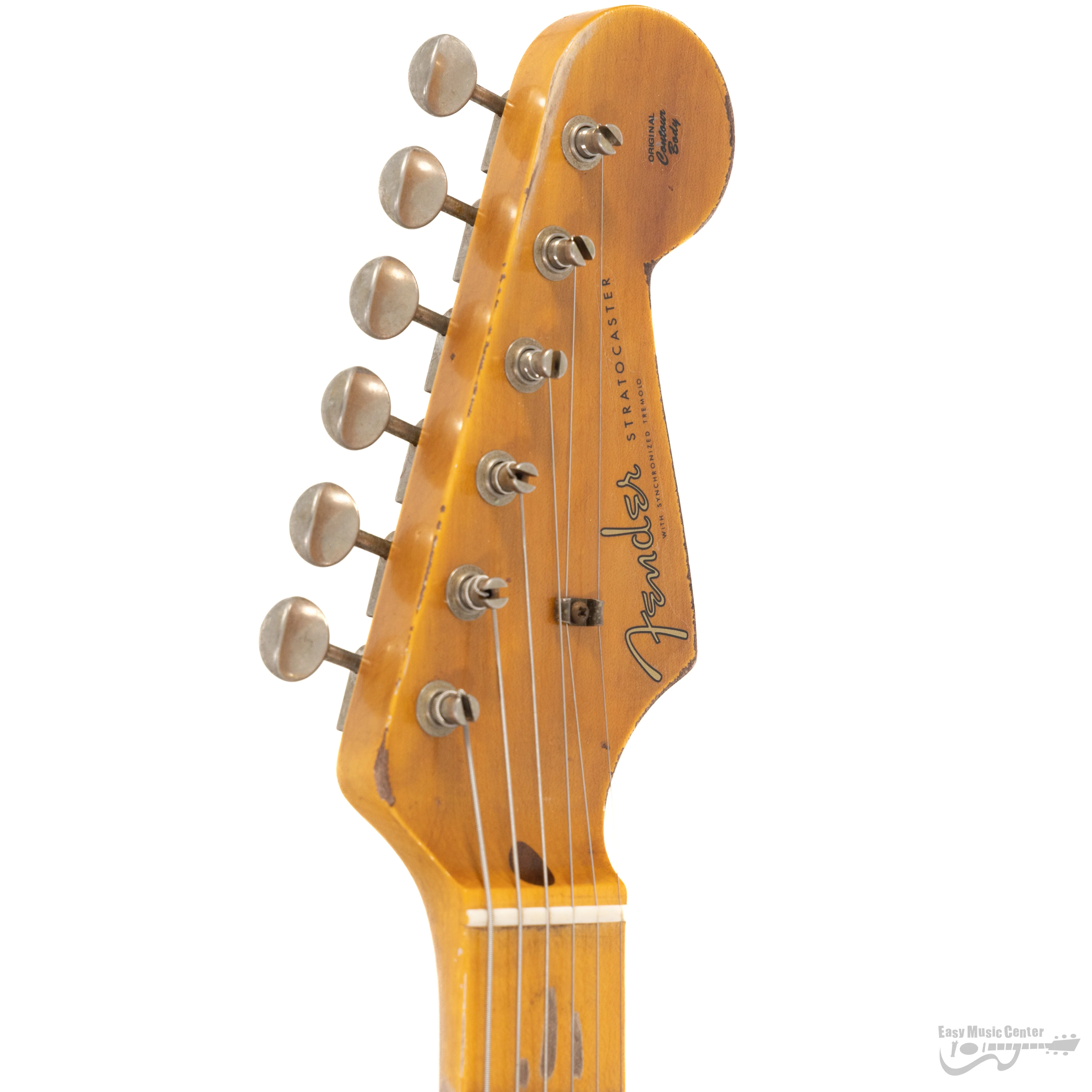 Fender 923-5001-609 Custom Shop (#CZ565109), 1956 LTD Strat, Heavy Relic, Aged Daphne Blue - Image 4