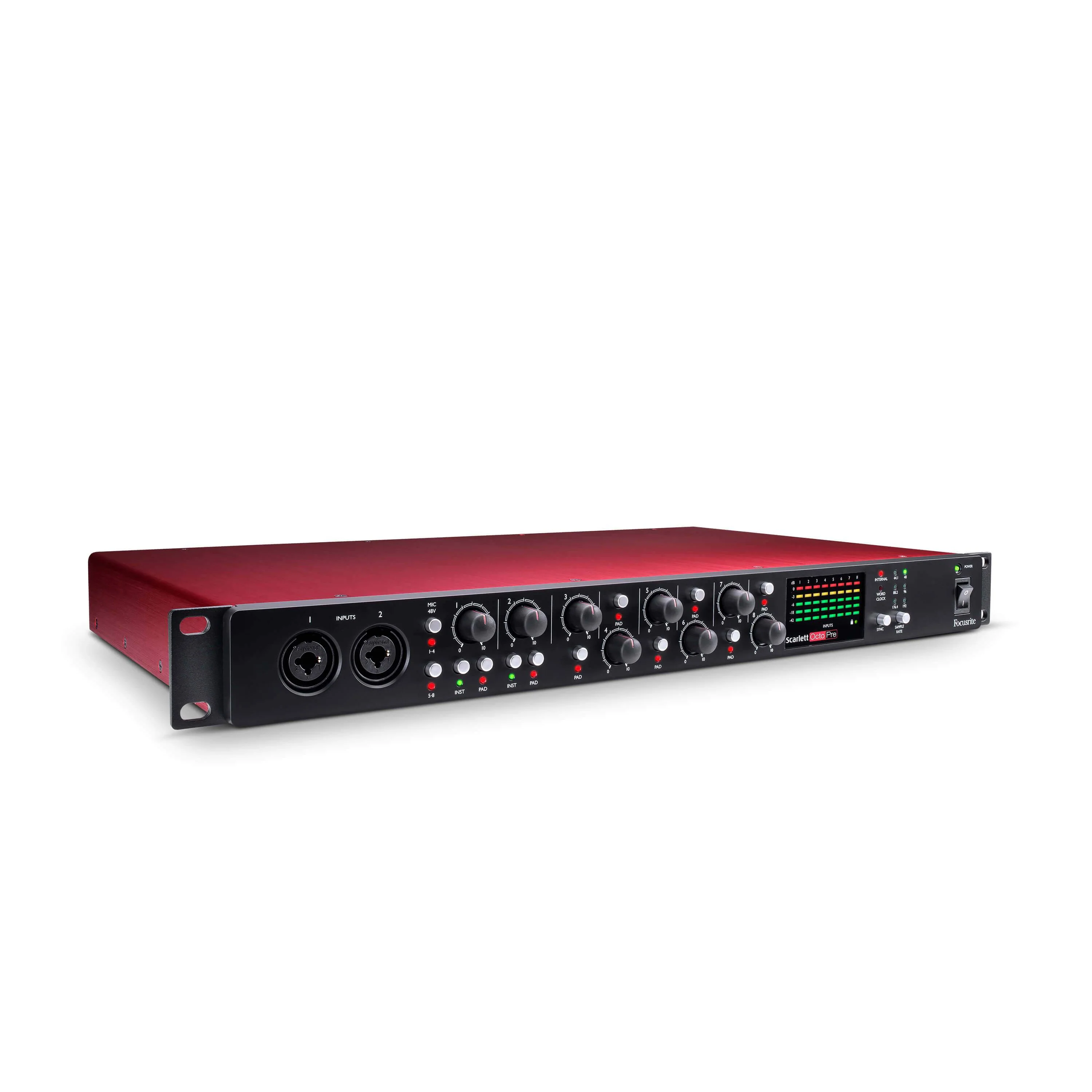 Focusrite SCARLETTOCTOPRE Scarlett OctoPre 8-channel ADAT Preamp - Image 3