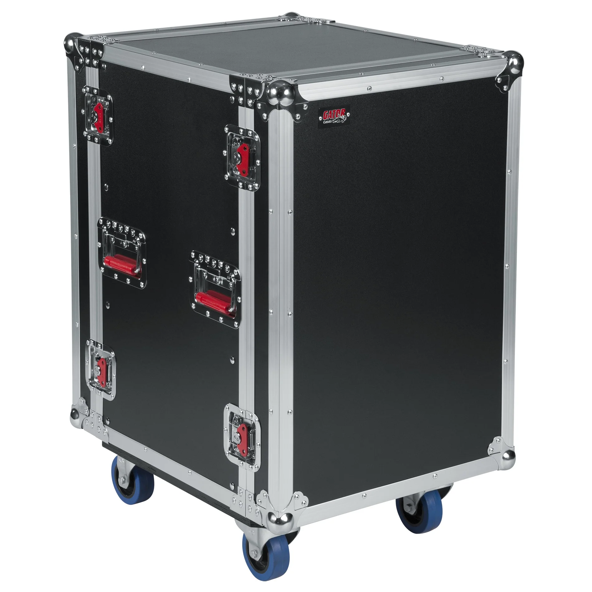 Gator G-TOUR-16U-CAST, ATA Wood Flight Rack Case, 16U,  17" Deep, with  Casters