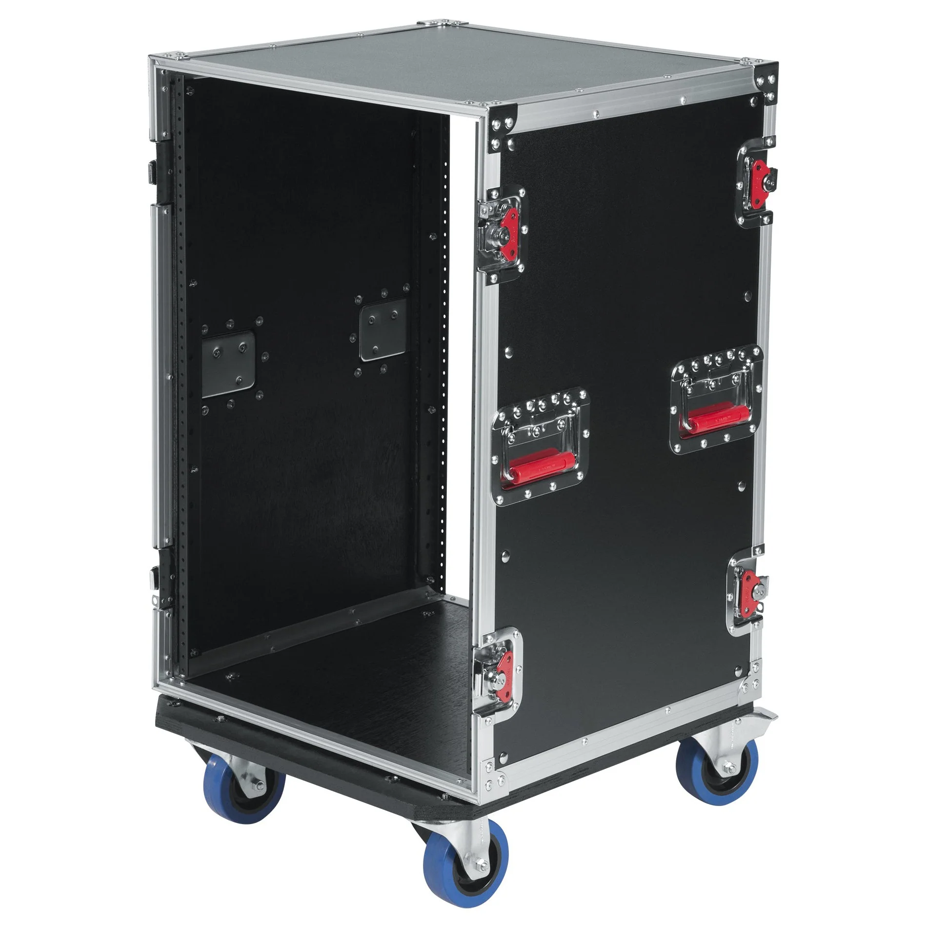 Gator G-TOUR-16U-CAST, ATA Wood Flight Rack Case, 16U,  17" Deep, with  Casters - Image 4