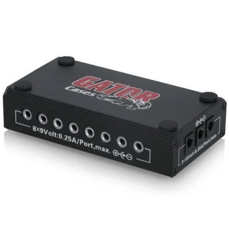 Gator G-BUS-8-US Multi-Output DC Power Source for Pedals