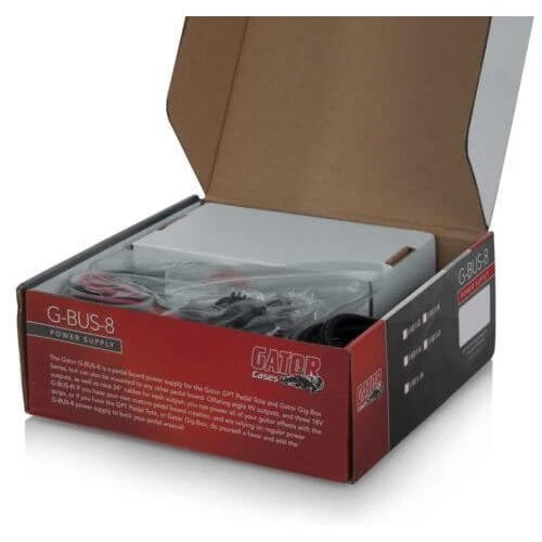 Gator G-BUS-8-US Multi-Output DC Power Source for Pedals - Image 5