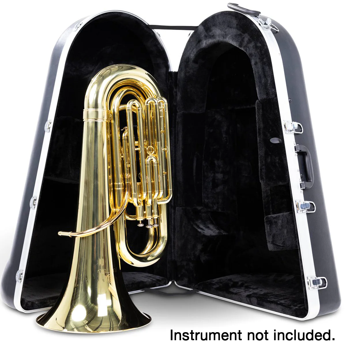 Gator GC-TUBA44-23 ABS Plastic Case for 4/4 Tuba w/Wheels - Image 4