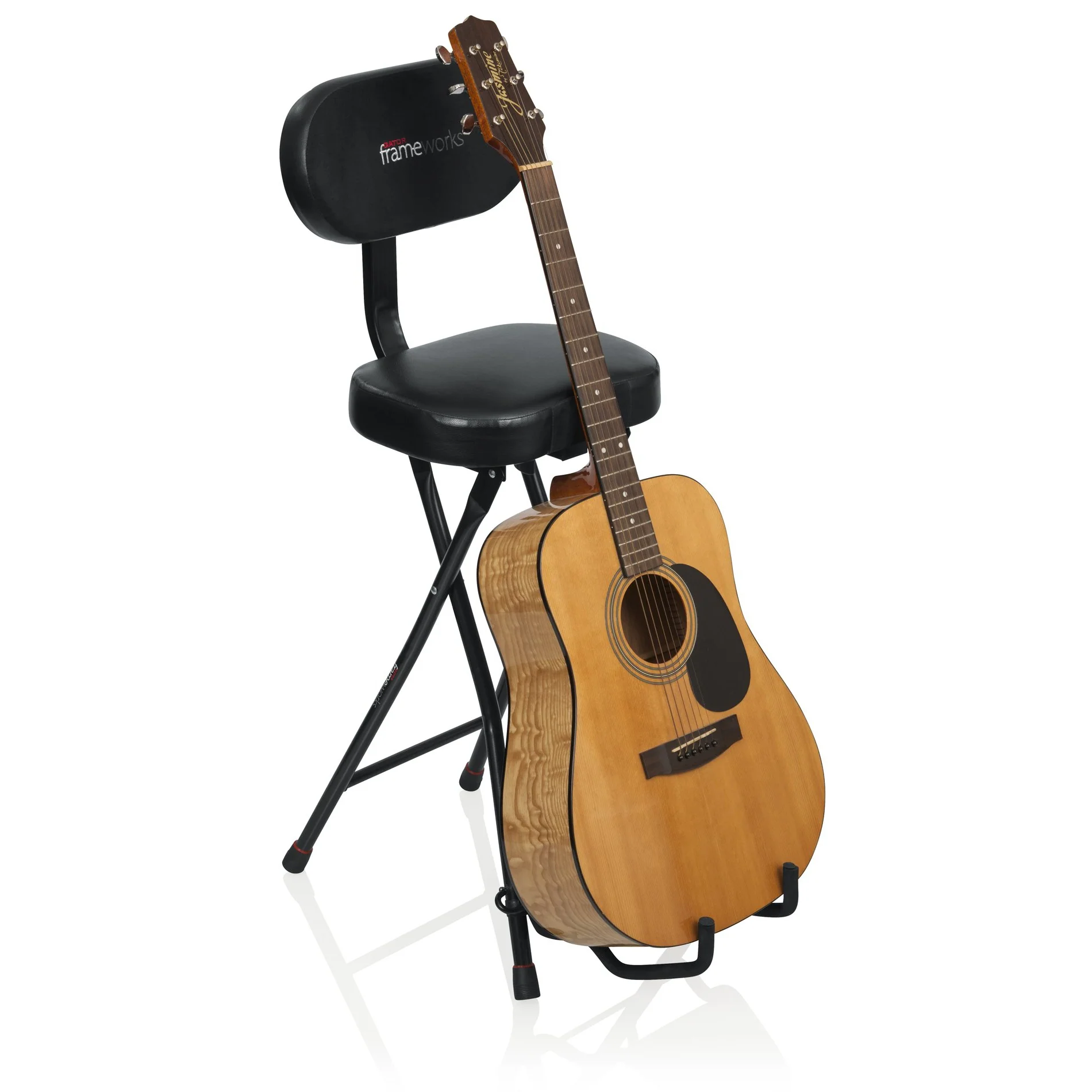 Gator GFW-GTR-SEAT Guitar Performance Seat w/Guitar Stand - Image 6