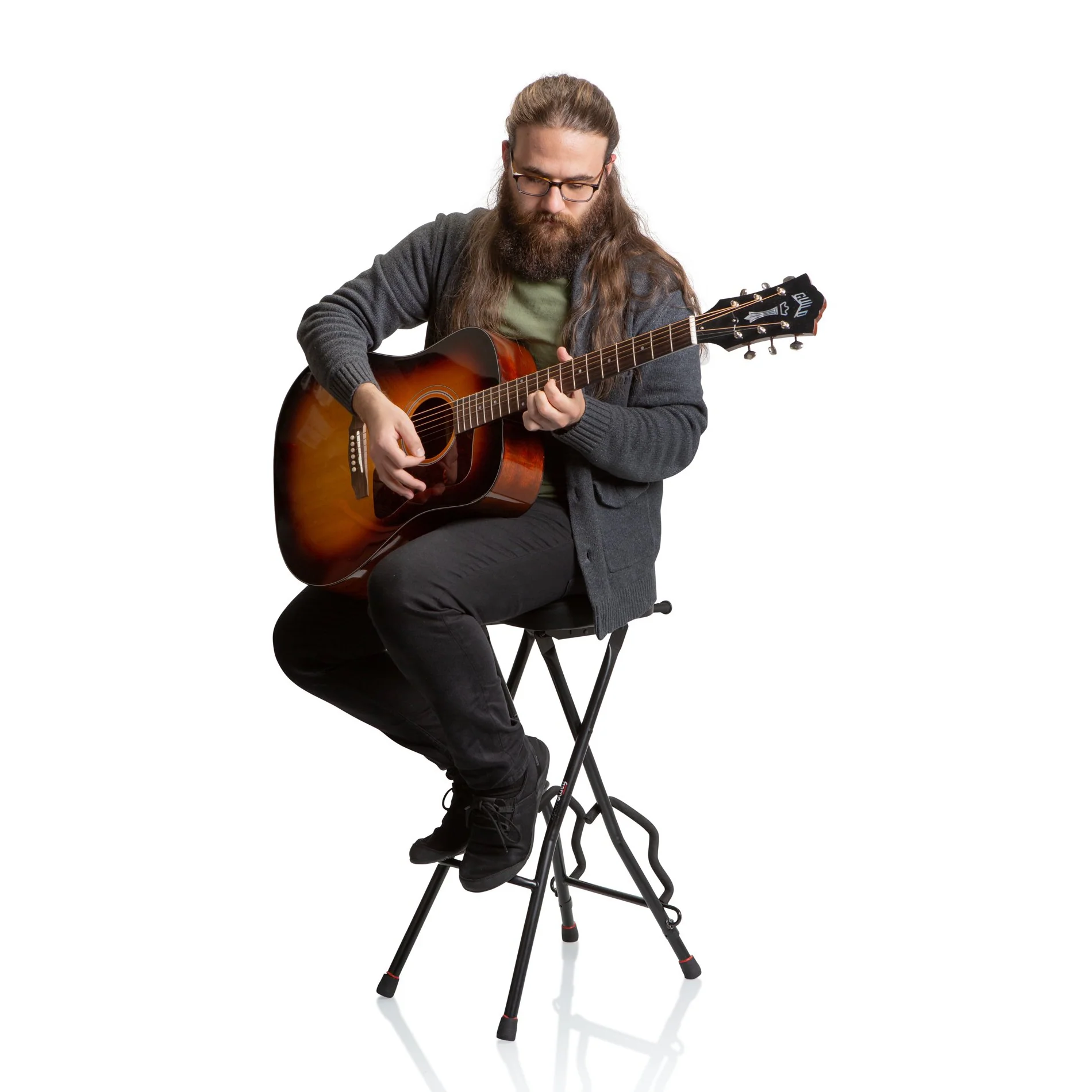 Gator GFW-GTRSTOOL Guitar Stool w/ Stand - Image 8