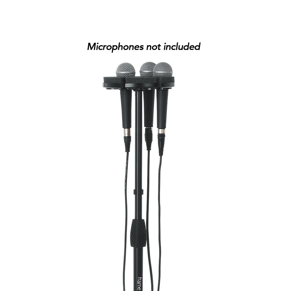 Gator GFW-MIC-6TRAY Multi Mic Tray for 6 Mics - Image 2