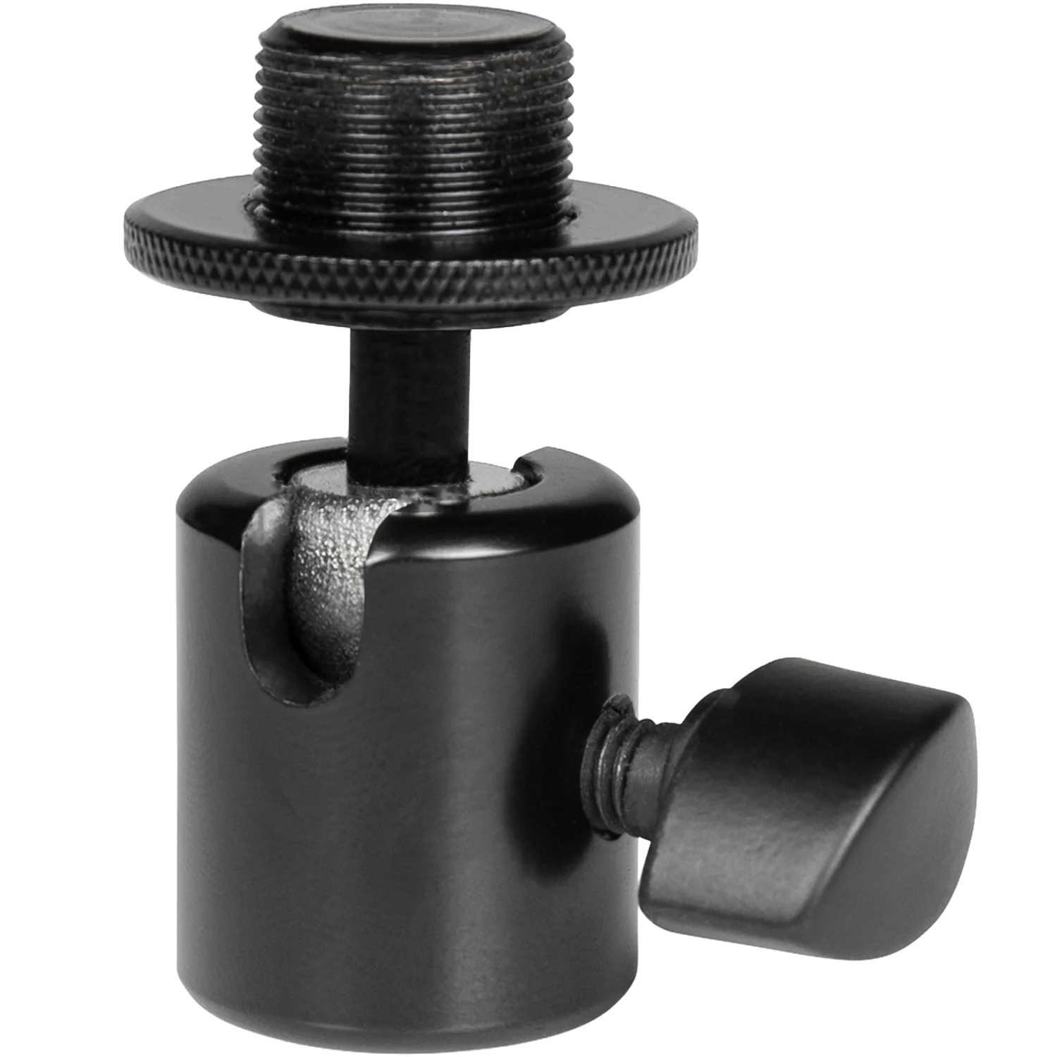 Gator GFW-MIC-BALLHEAD-MT Ball-and-Socket Head Mic Adapter w/ Fine Tune Angle Adjustment