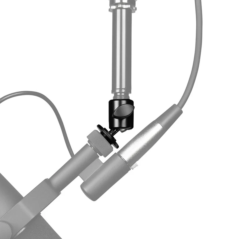 Gator GFW-MIC-BALLHEAD-MT Ball-and-Socket Head Mic Adapter w/ Fine Tune Angle Adjustment - Image 2