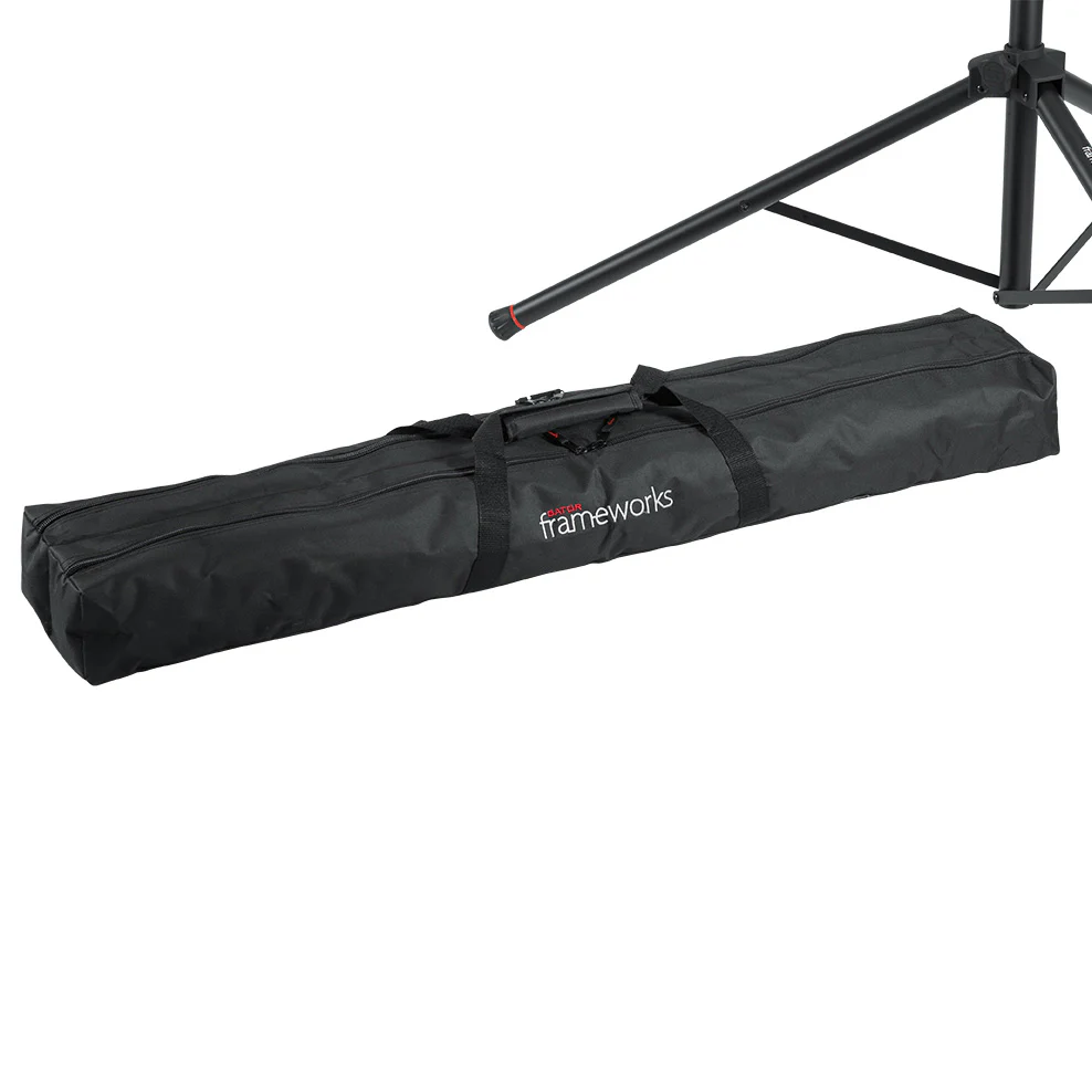 Gator GFW-SPK-2000SET Speaker Stand Pair w/ Carry Bag - Image 2