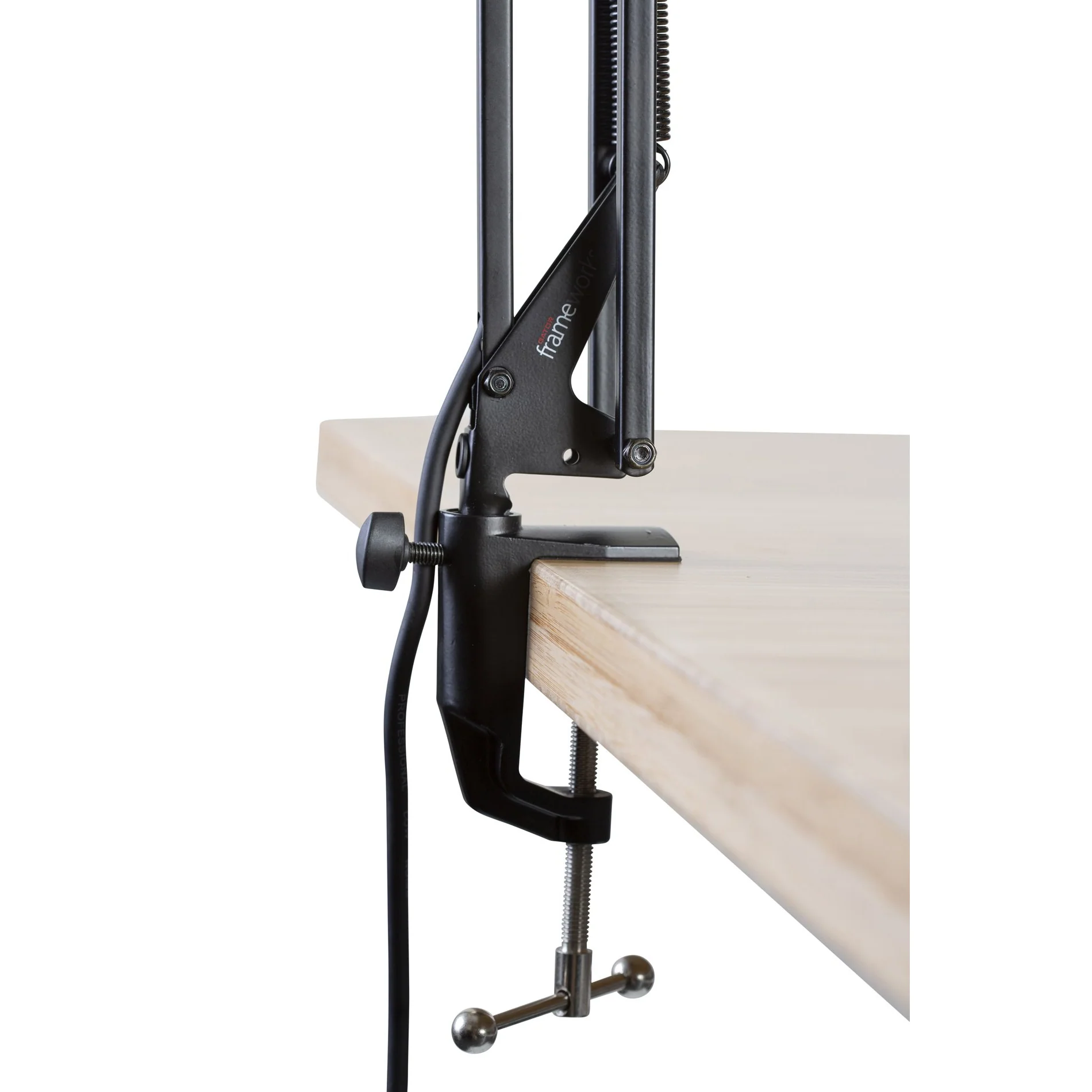 Gator GFWMICBCBM1000 Desk-Mounted Broadcast/Podcast Boom Mic Stand - Image 12