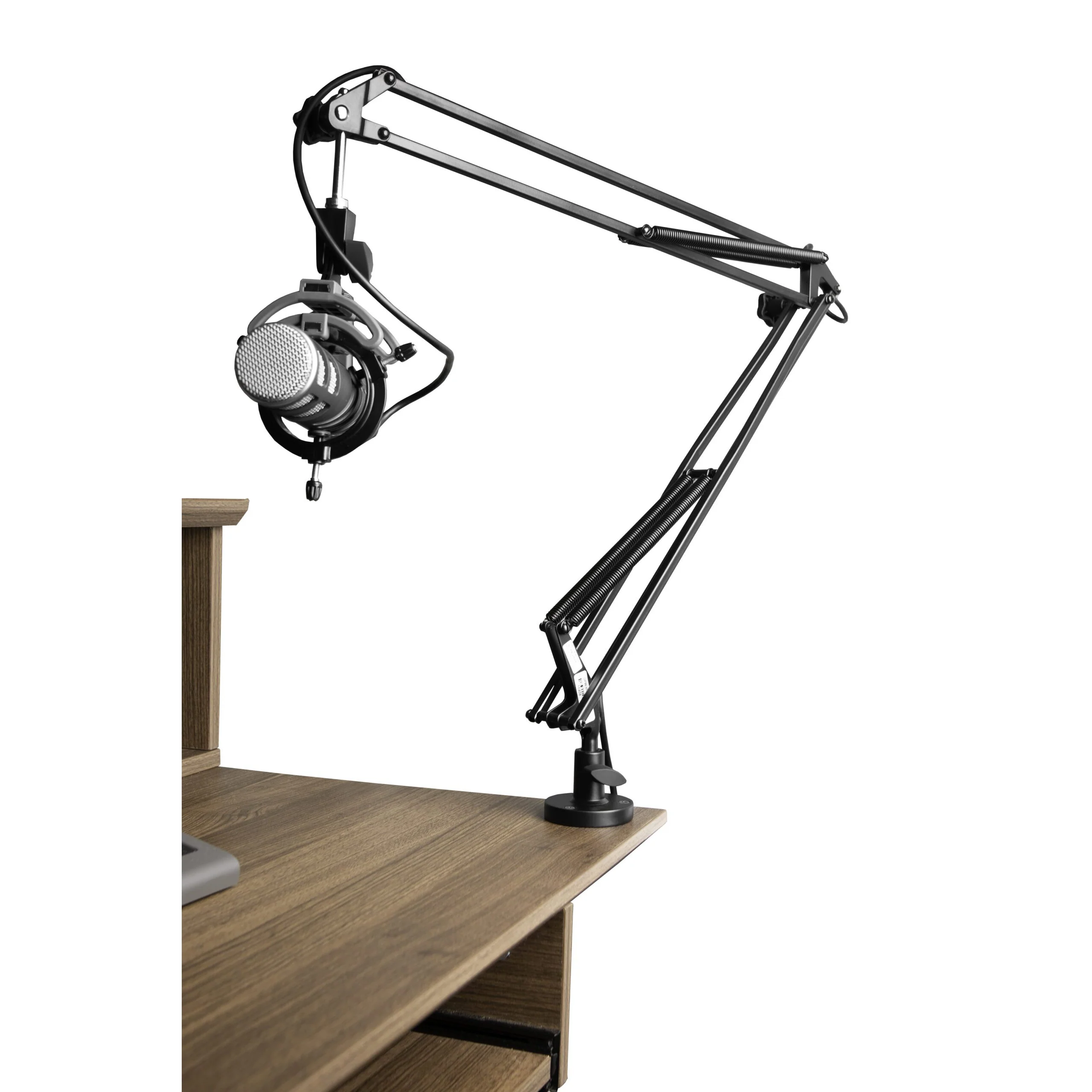 Gator GFWMICBCBM1000 Desk-Mounted Broadcast/Podcast Boom Mic Stand - Image 2