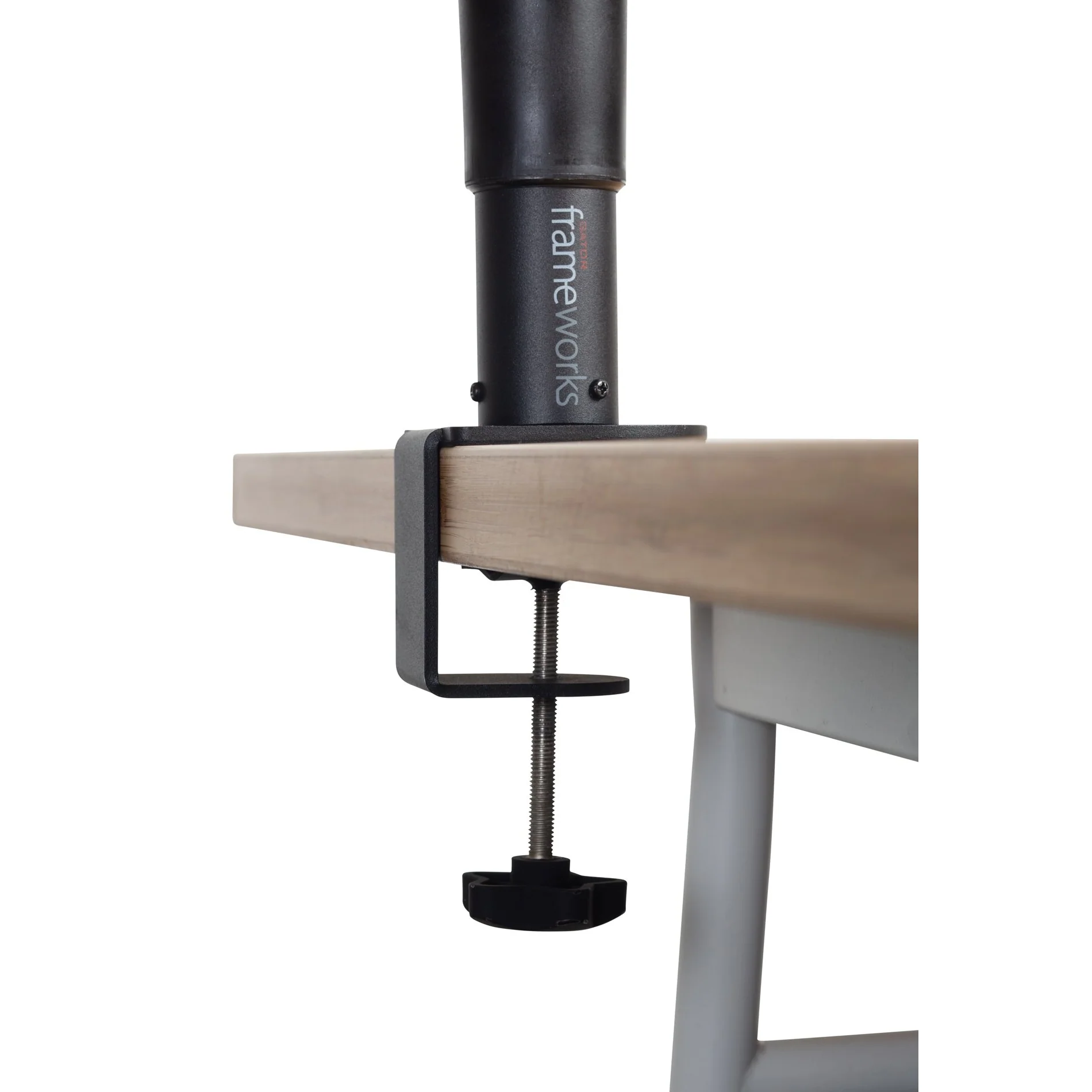 Gator GFWSPKSTMNDSKCM Desk-Clamp Studio Monitor Stand - Adjustable Height - Image 7