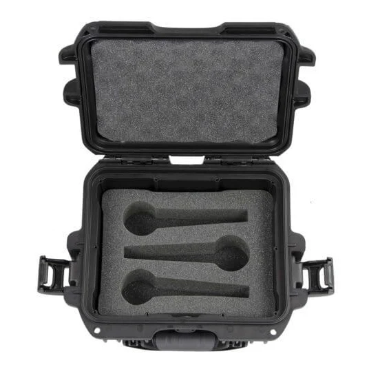 Gator GM-06-MIC-WP 6 Mic Case - Waterproof Case w/ Foam Insert, Holds 6 Hand-Held Mics: 9.4" X 7.4" X 5.5" - Image 8