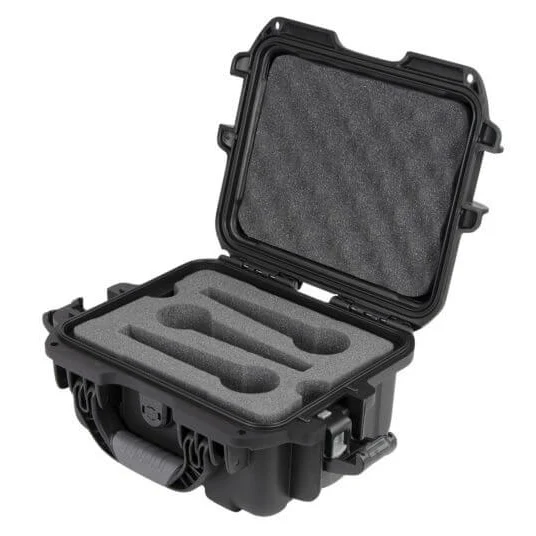 Gator GM-06-MIC-WP 6 Mic Case - Waterproof Case w/ Foam Insert, Holds 6 Hand-Held Mics: 9.4" X 7.4" X 5.5" - Image 9