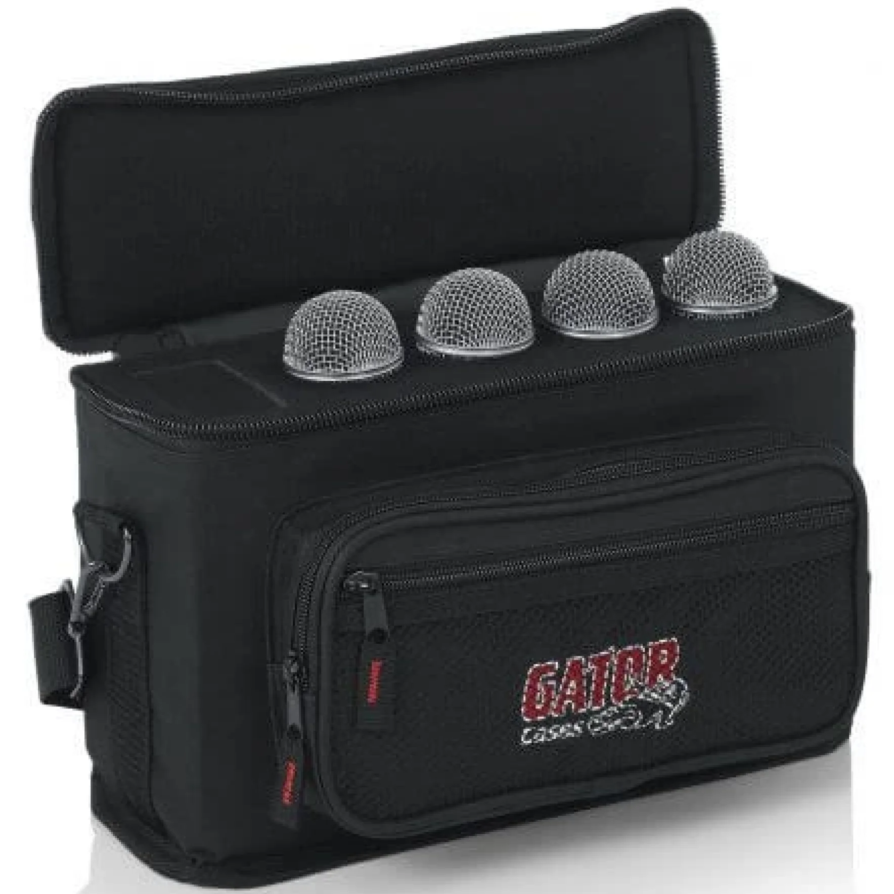 Gator GM-4 Microphone Bag: 12" X 6" X 4.5"