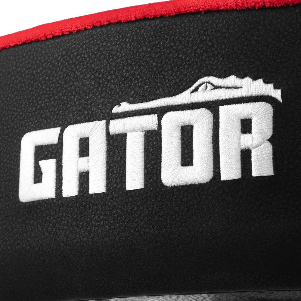 Gator GP-DTH-ASD-RD Drum Throne, Air Glide Saddle Seat w/ Pneumatic Height Adjustment, Red - Image 4