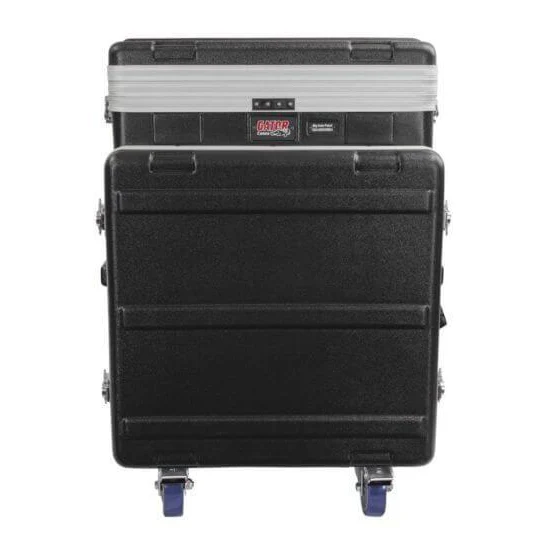 Gator GRC-12X10-PU Pop-Up Console Rack; 12U Top; 10U Bottom; w/ Casters45 - Image 2