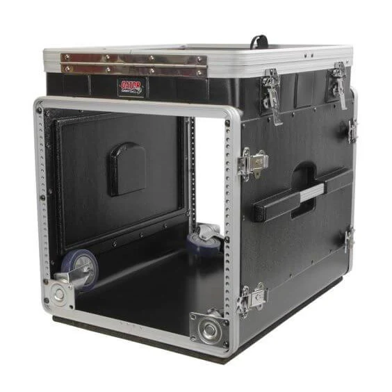 Gator GRC-12X10-PU Pop-Up Console Rack; 12U Top; 10U Bottom; w/ Casters45 - Image 7