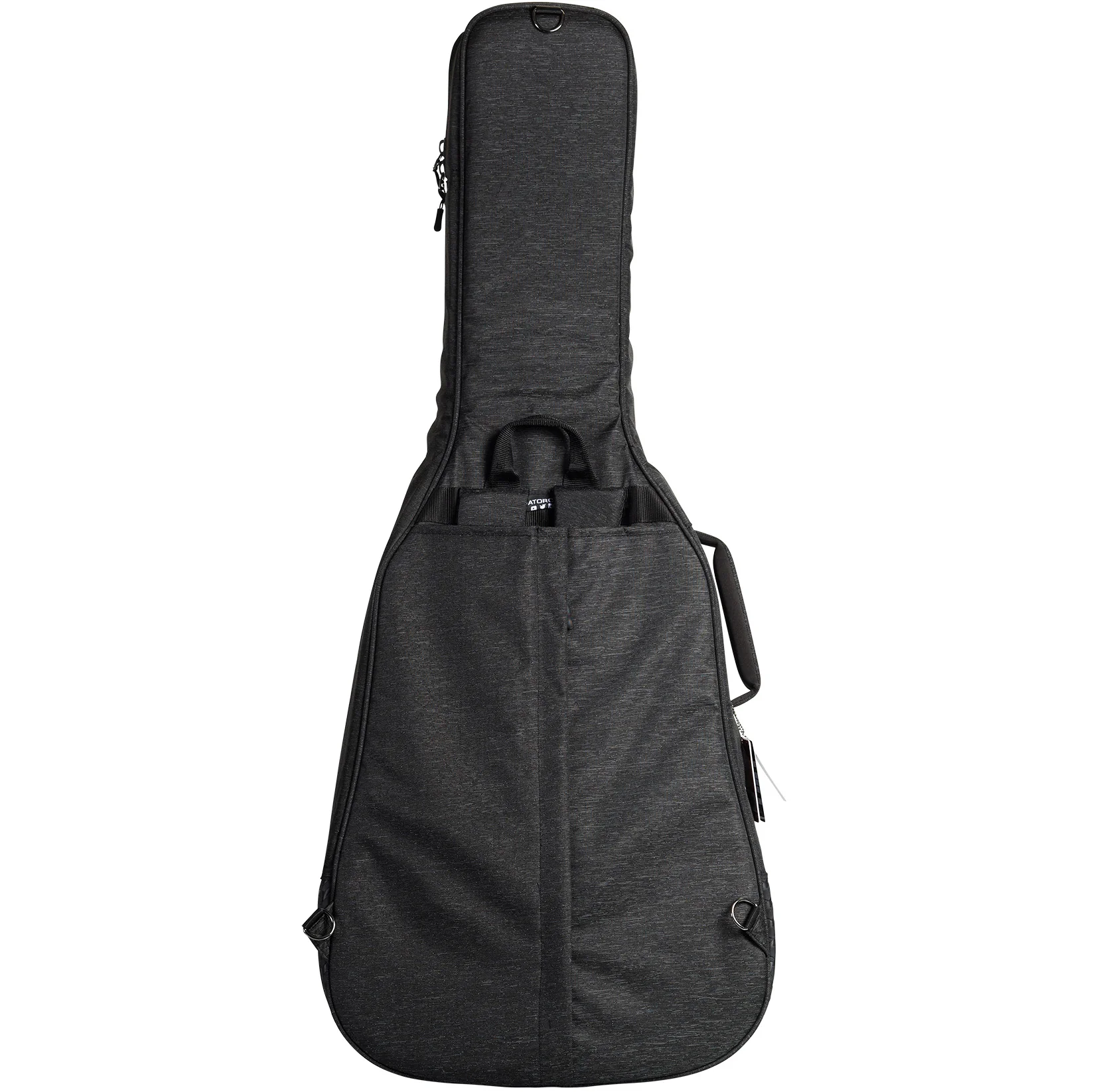 Gator GT-ACOUSTIC-BLK Transit Acoustic Guitar Bag, Charcoal - Image 2