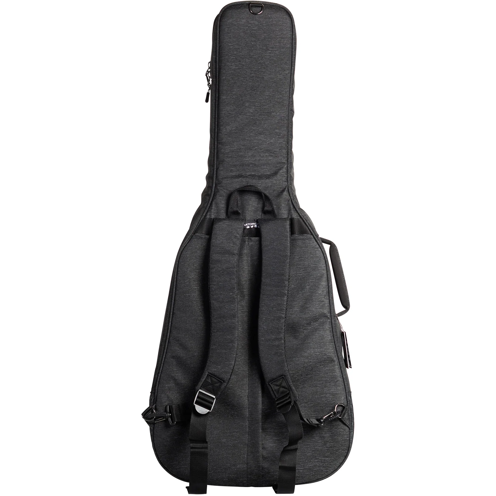 Gator GT-ACOUSTIC-BLK Transit Acoustic Guitar Bag, Charcoal - Image 3