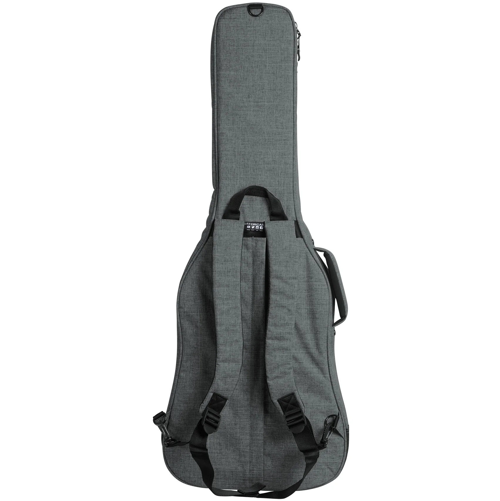 Gator GT-ELECTRIC-GRY Transit Electric Guitar Bag, Light Grey - Image 2