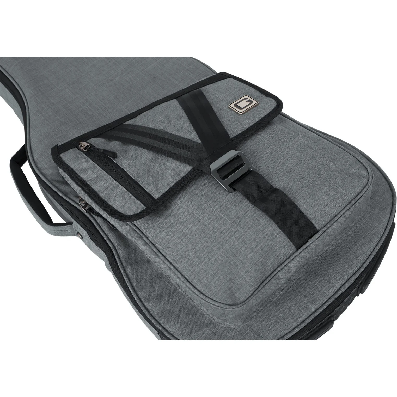 Gator GT-ELECTRIC-GRY Transit Electric Guitar Bag, Light Grey - Image 6