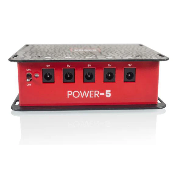 Gator GTR-PWR-5 Pedal Board Power Supply; 5 Outputs - Image 2