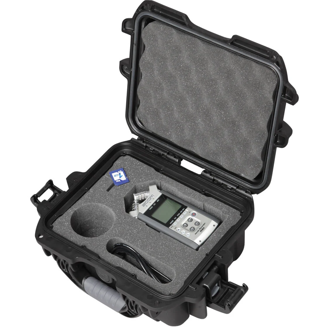 Gator GU-ZOOMH4N-WP Hardcase for Zoom H4N Handheld Recorder and Accessories: 9.4" X 7.4" X 5.5" - Image 8