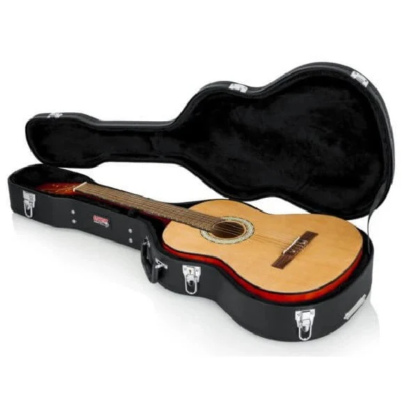 Gator GWE-CLASSIC Hard-Shell Wood Case for Classical Guitars: 40.4" X 15" X 4.6" - Image 6