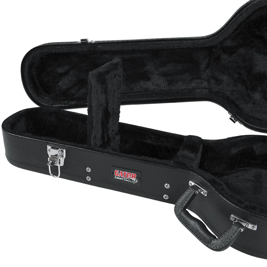 Gator GWE-LPS-BLK Hardshell Wood Guitar Case for Les Paul - Image 6