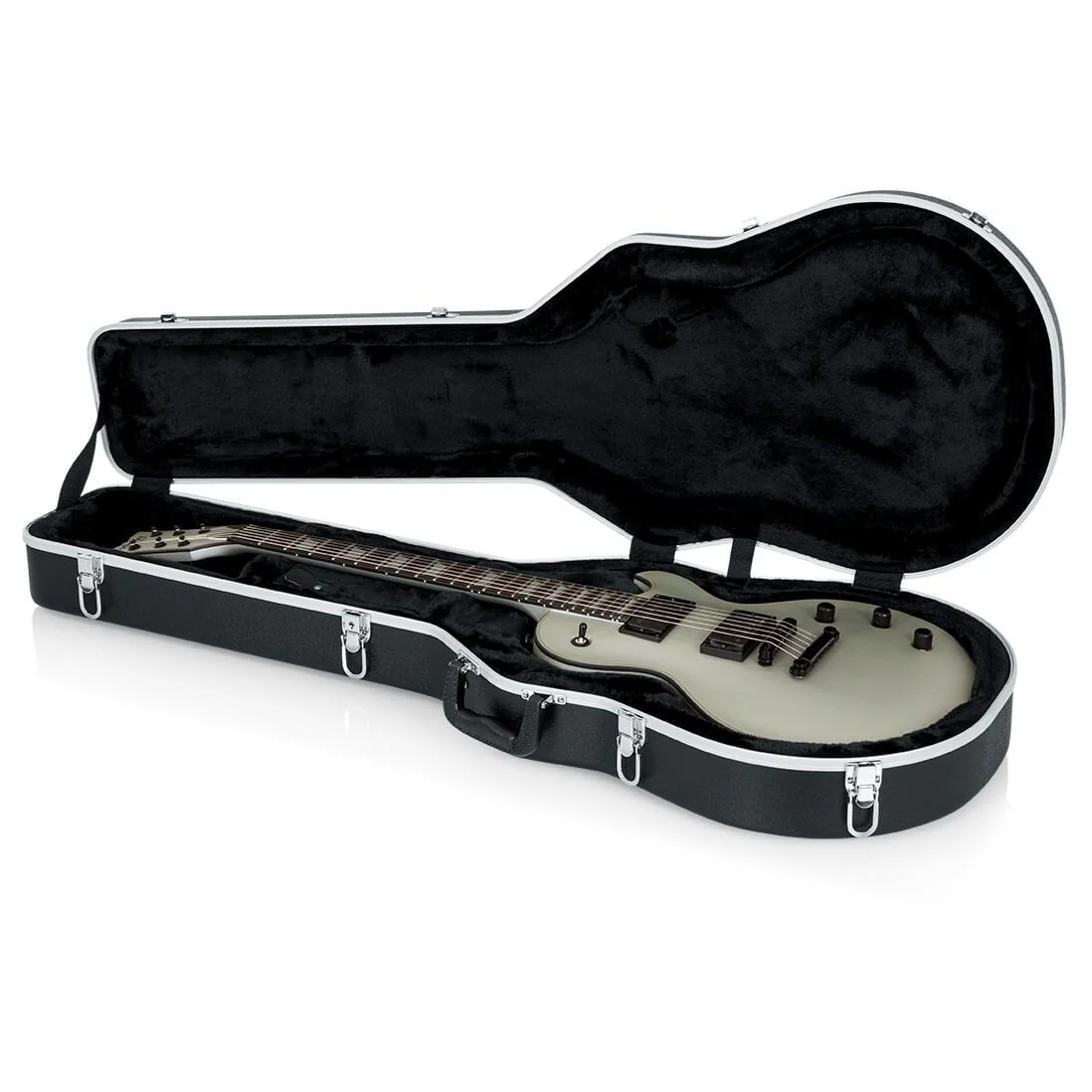Gator GC-LPS Deluxe Molded Case for Les Paul-Style Guitars: 41.7" X 13.2" 3.5" - Image 7