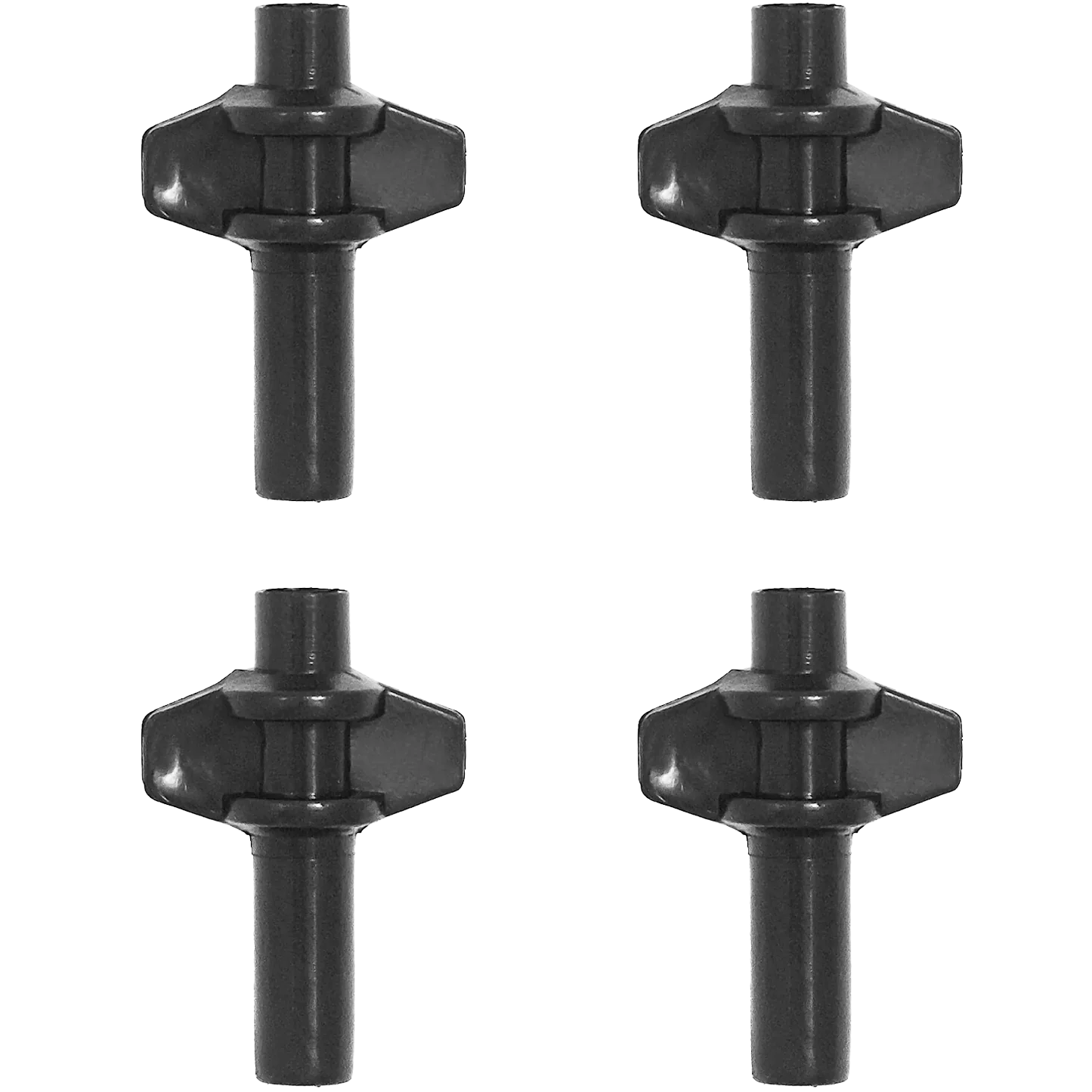 Gibraltar SC-TCWN6 6mm T-style Wing Nut 4-pack