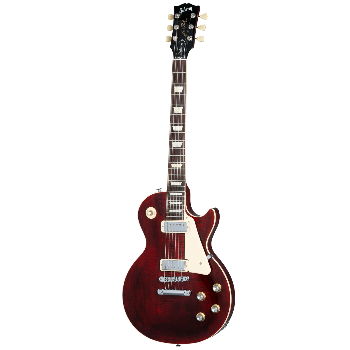 Gibson LPDX00WRCH1 Les Paul 70s Deluxe - Wine Red