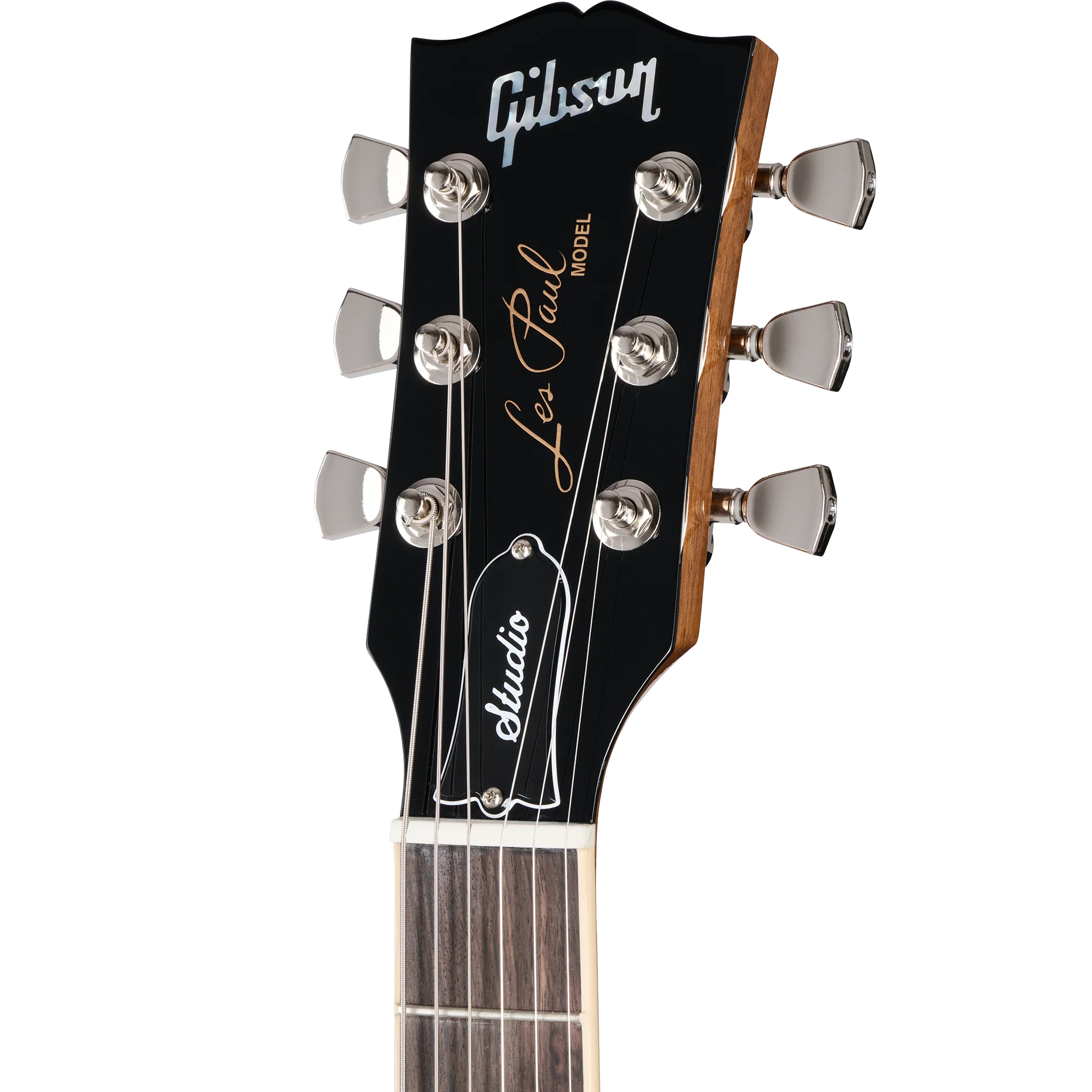 Gibson LPSTAA01HBCH1 Les Paul Studio Session, AA Top, Ebony Fingerboard, Cream Trim - Honey Burst - Image 4