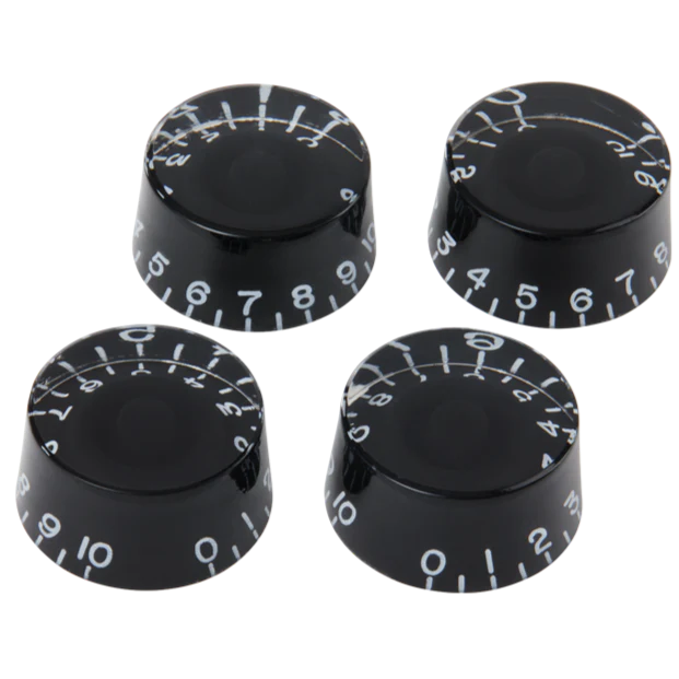 Gibson PRSK-010 Speed Knobs, Black (4 pcs.)