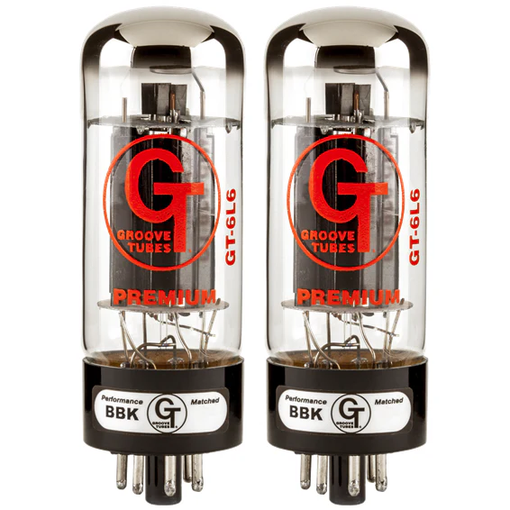 Groove Tubes 555-0113-521 GT-6L6-S Power Tubes, Slovakia, Duet, Med