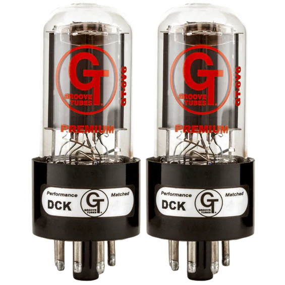 Groove Tubes 555-0113-539 GT-6V6-S Low-Output Power Tubes, Slovakia, Duet, Med