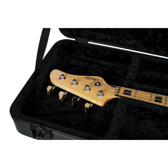 Gator GTSA-GTRBASS Bass Guitar Case with  TSA Locks: 47.5" X 13.5" X 2.6" - Image 3
